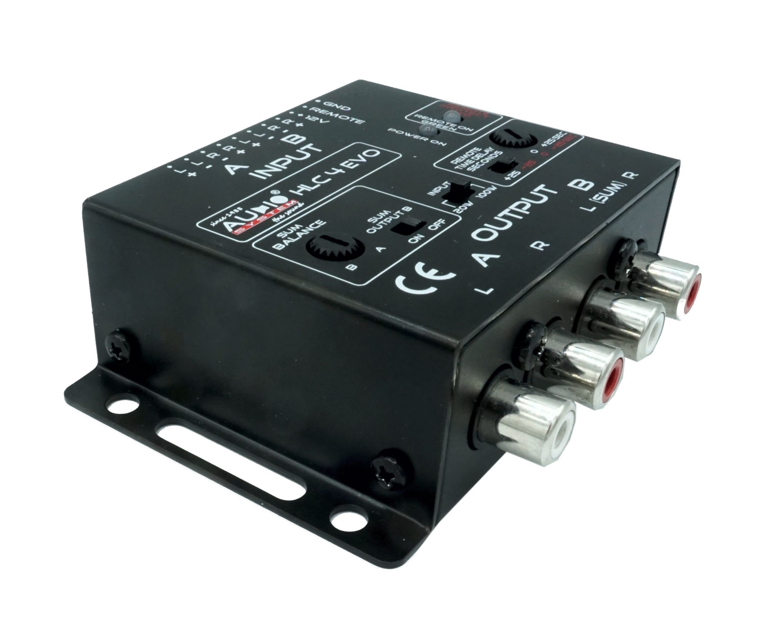 Monsteraudio - Audio System HLC2 EM Quadlock 40 High-Low-Level-Adapter  Autoradio