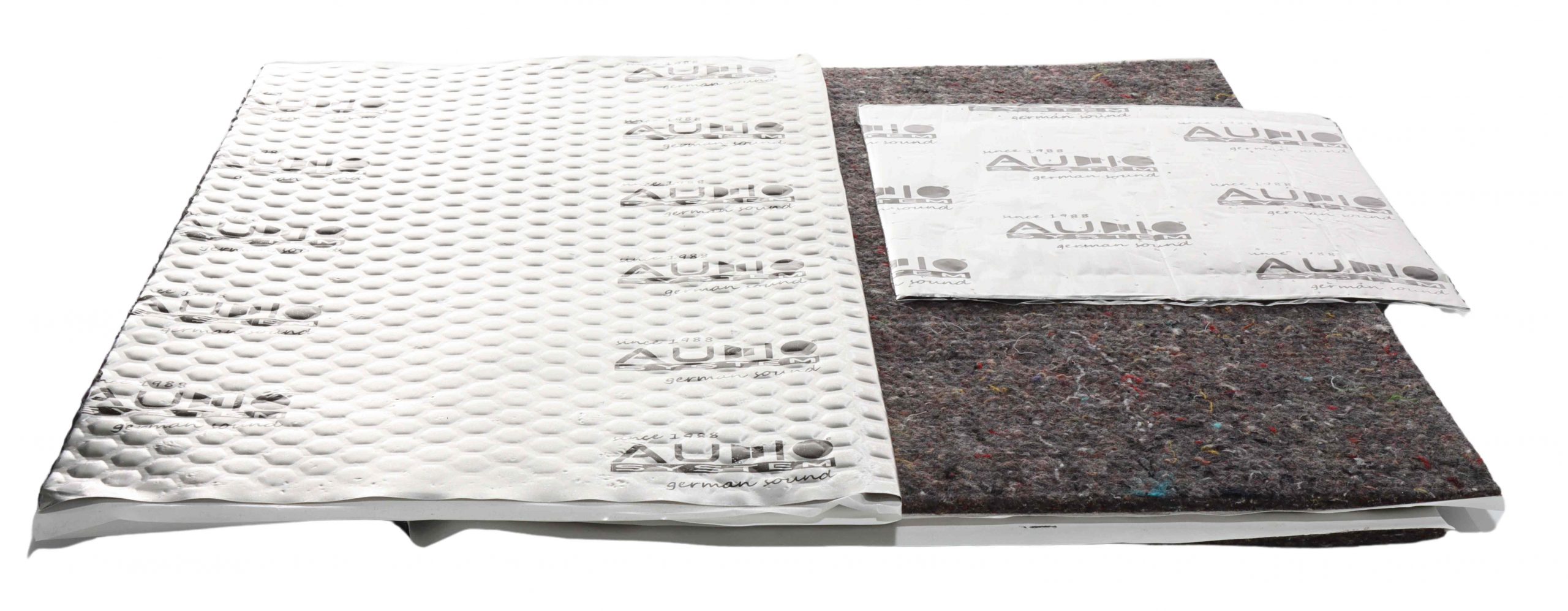 Surga Performance Alubutyl Sound Deadening Kit – 2 Mats, 50x70cm, Self-Adhesive, Anti-Drone